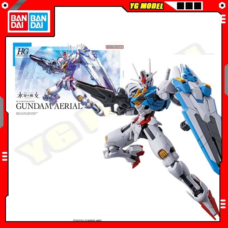 

BANDAI HG GUNDAM AERIAL The Witch From Mercury Prequel HG 1/144 EX Standard Model Kit Assembly Strike Freedom Original