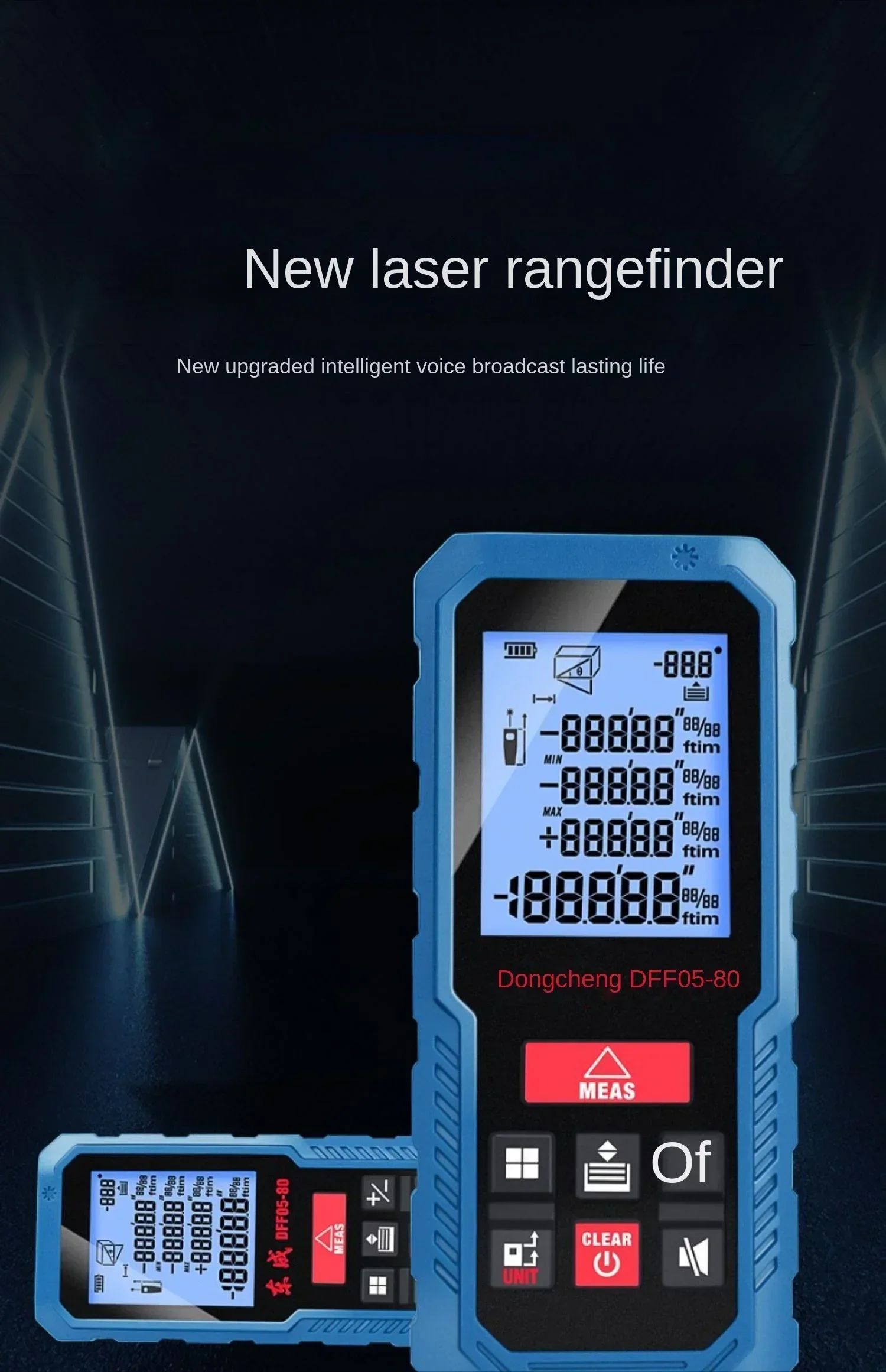 Eastinto Handheld Laser Rangefinder Infrared Electronic Measuring Tool