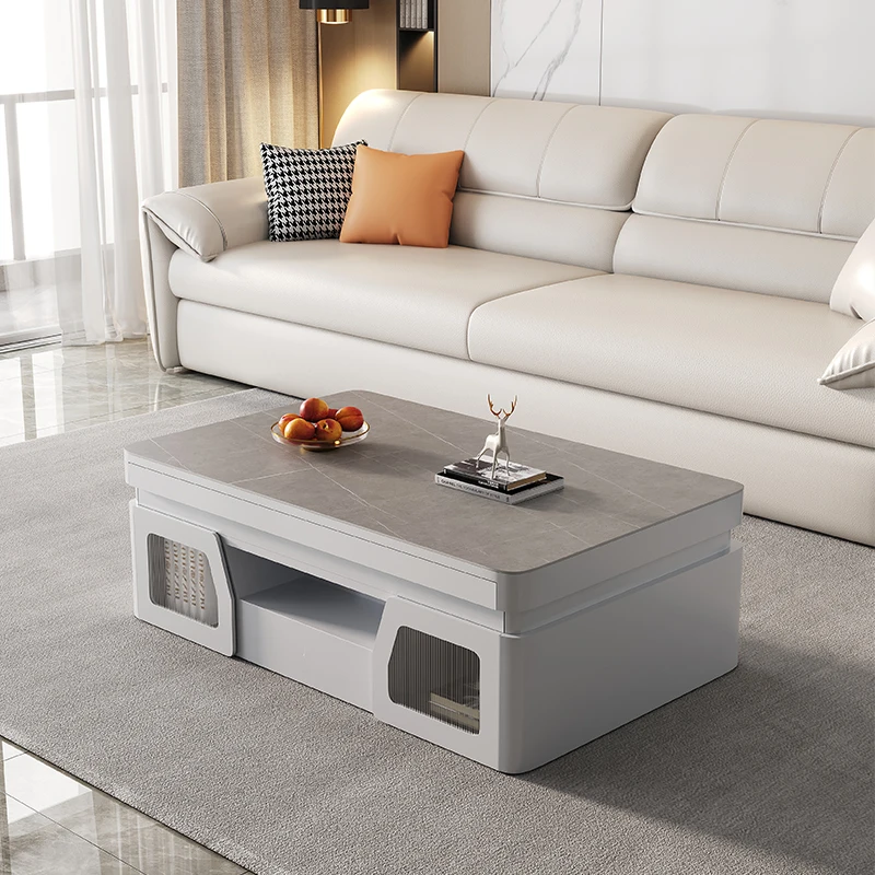 

Living Bedroom Coffee Table Trau Storage Modern Nordic Mobile Coffee Table Small Minimalist Stoliki Do Kawy Home Furniture