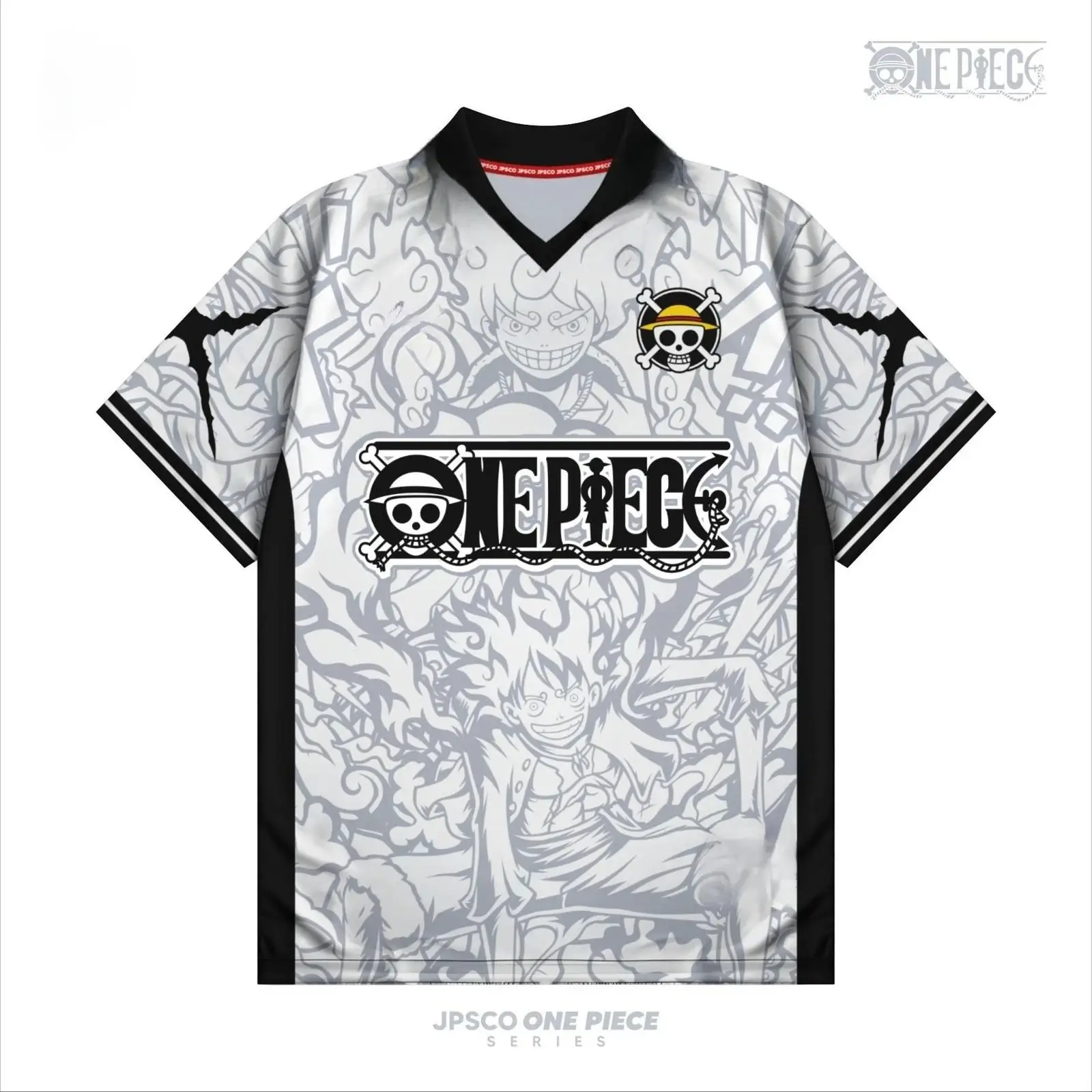 Image of Neue Marke "One Piece" Blaues Ruyi Animations-T-Shirt 3D Harajuku Street Fashion Schnelltrocknend Atmungsaktiv für Erwachsene und Kinder