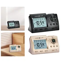 Azan Alarm Clock Father's Day Gift Date for Home Decor Azan Athan Prayer Clock for Office Living Room Home Study Room Dormitory