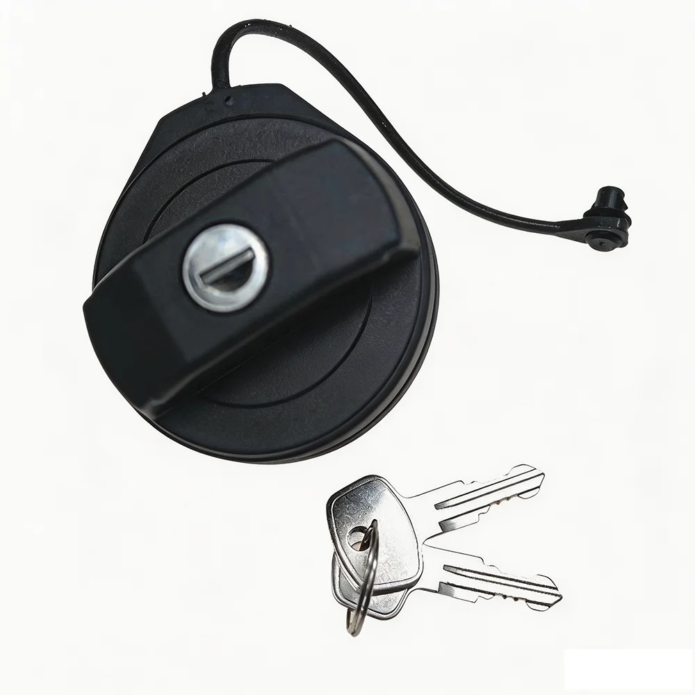 Locking Fuel Tank Gas Cap Cover with 2 Keys Replacement LR075664 LR032977 WLD100730 For Land Rover Discovery 3 4 LR3 LR4