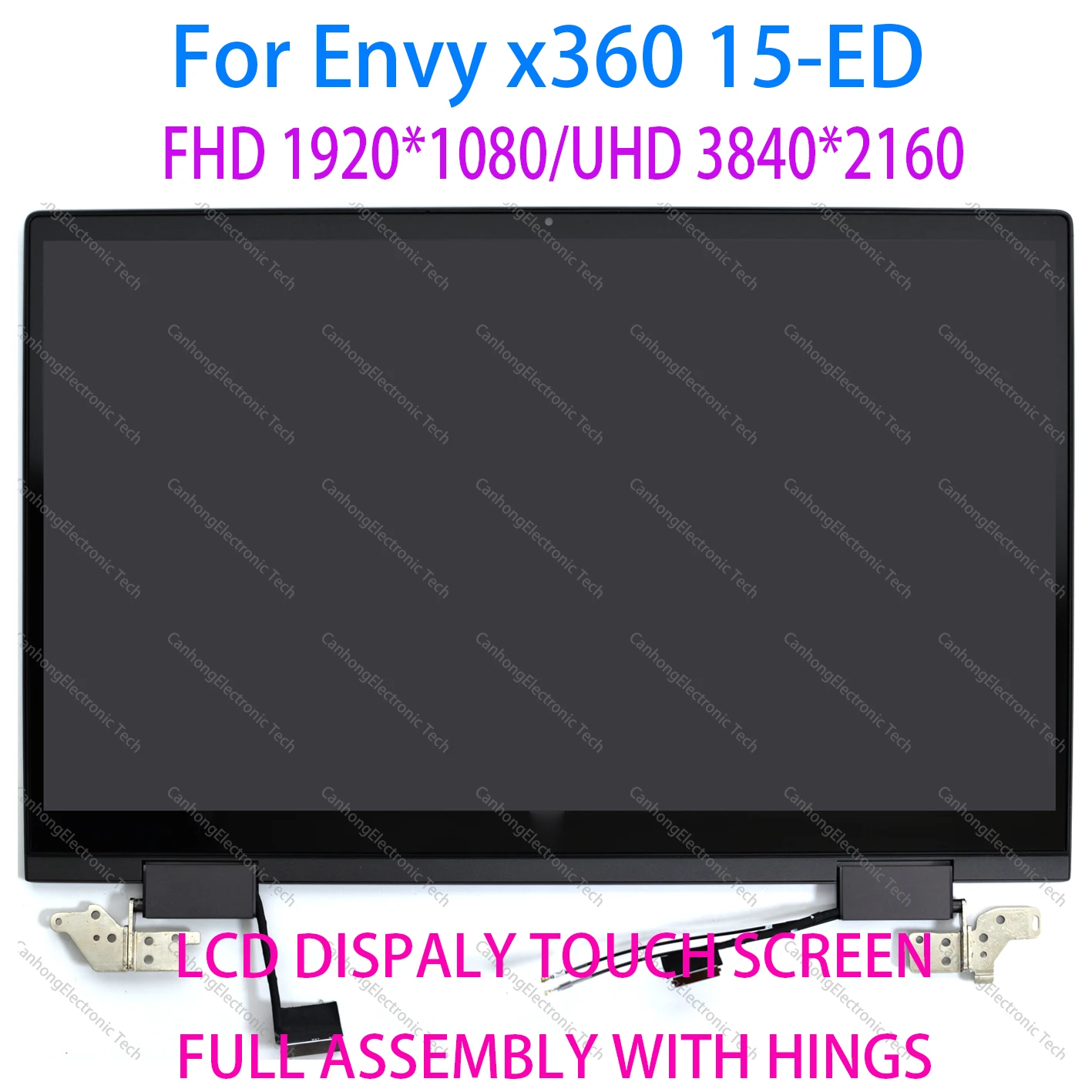 15,6'' LCD UHD Display Touchscreen Ersatzbaugruppe für HP ENVY x360 15-ED 15-ed0000nx 15-ed0001nz L93184-001