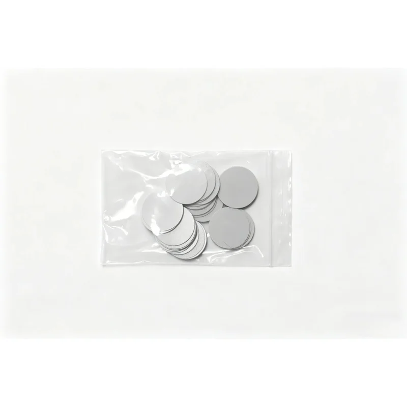 NTAG215 NFC Label Rewritable PVC Round Tag 25mm 1Inch 504Byte Memory Chip Compatible With Android NFC Enabled Devices