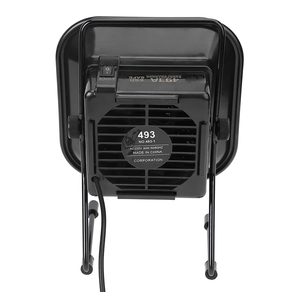 220V 493 Smoke Absorber Soldering Iron Home Fume Extractor Smoking Remover Instrument for Home Accessories