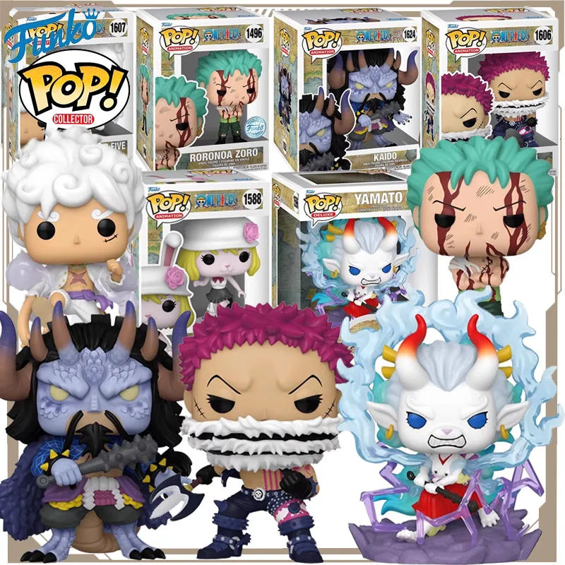 

Funko POP Original ONE PIECE Anime Figure LUFFY GEAR FIVE KATAKURIENH Action Figure Toys for Boys Girls Kids Gift Ornaments