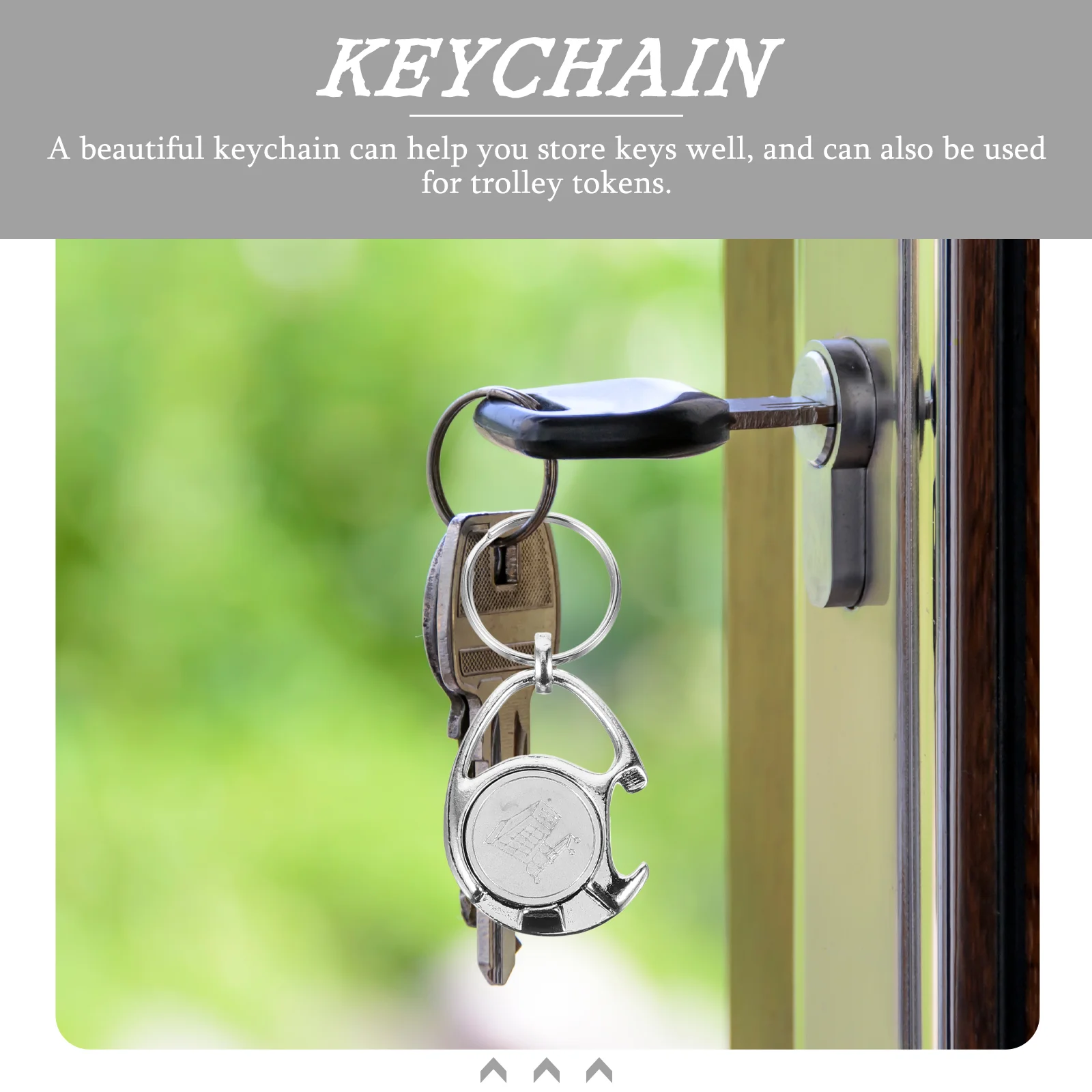 Shopping Cart Token Keychain Bottle Opener Accessories Trolley Keyrings Disassemble Coin Uk Small Tokens Zinc Alloy