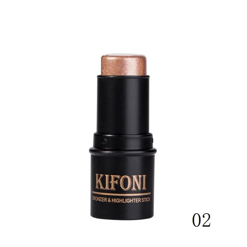 คอนทัวร์คอนทัวร์สีครีมทาแก้มไฮไลท์เตอร์3D 7สี maquiagem มีเม็ดสีสูง