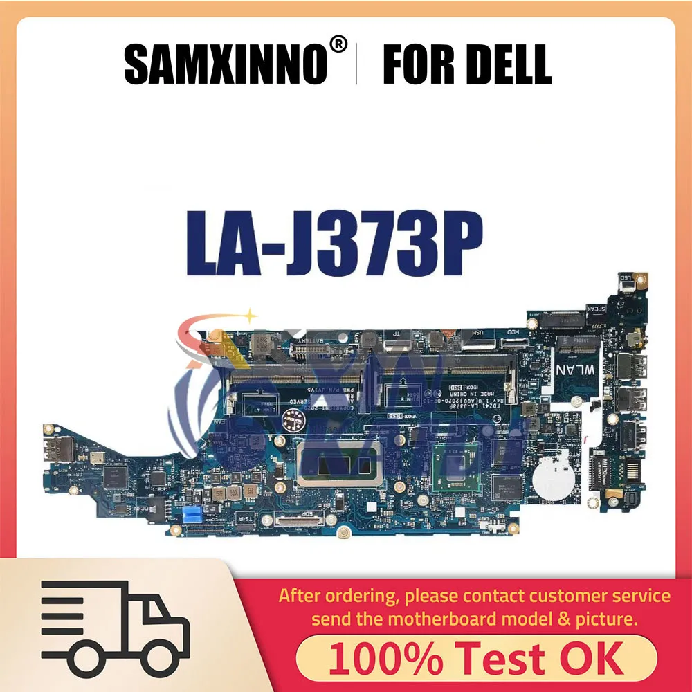 

Notebook Mainboard For Dell Latitude 5410 216-0923010 2G 0F3R8H 0F1NKY LA-J373P Laptop Motherboard CPU i5 i7 10th Gen