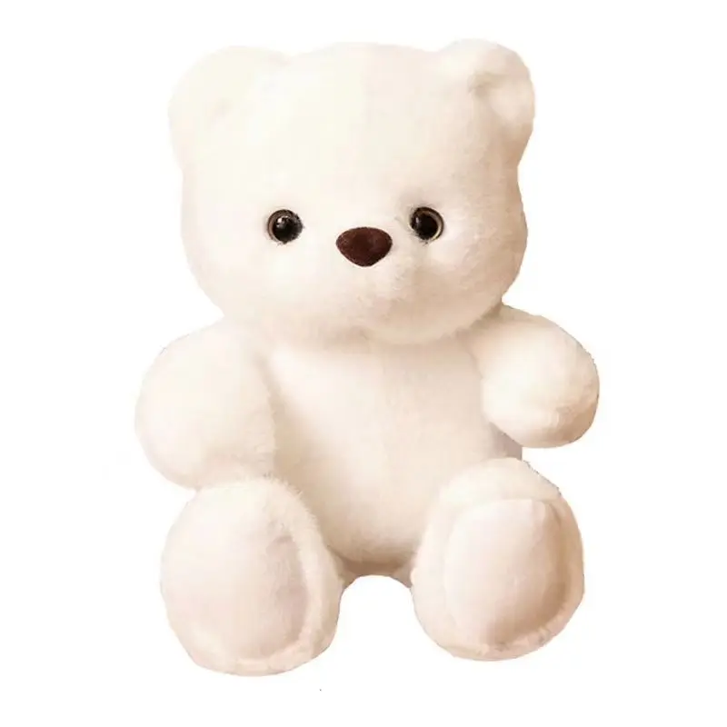 Cute Bear Plush Doll Kawaii Bear Plush Kids Toy Soft Baby Soothing Toys Sleeping Pillows Gifts for Kids Girls Wholesale Toys