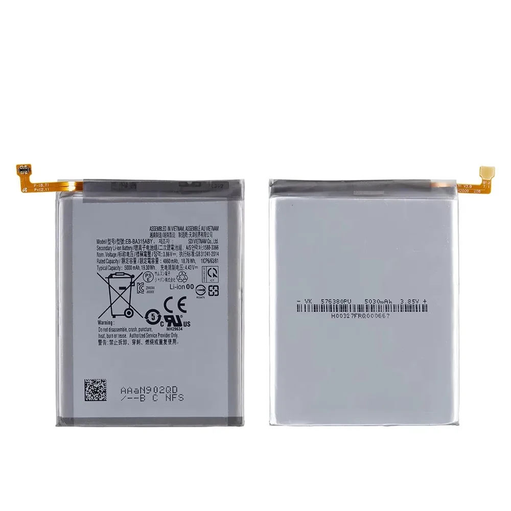 Genuine New EB-BA315ABY 5000mAh Battery For Samsung Galaxy A31 A32 4G A325f Phone Replacement High Quality Batteries+Tools