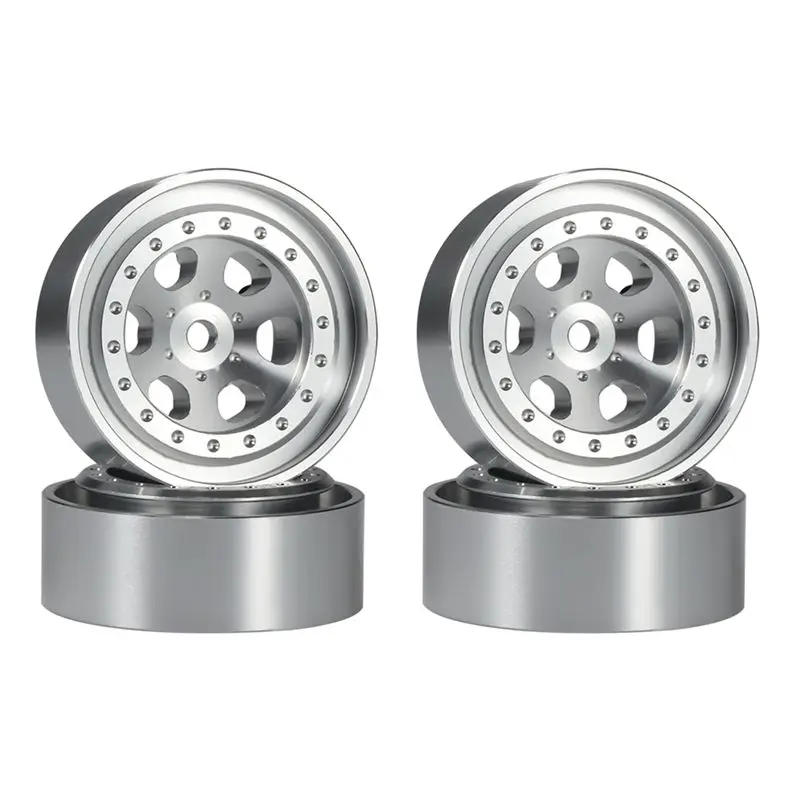 

A19Q-4 шт. 1,3-дюймовые металлические диски с бедлоком для радиоуправляемых краулеров TRX4M 1/18, запчасти и аксессуары для тюнинга