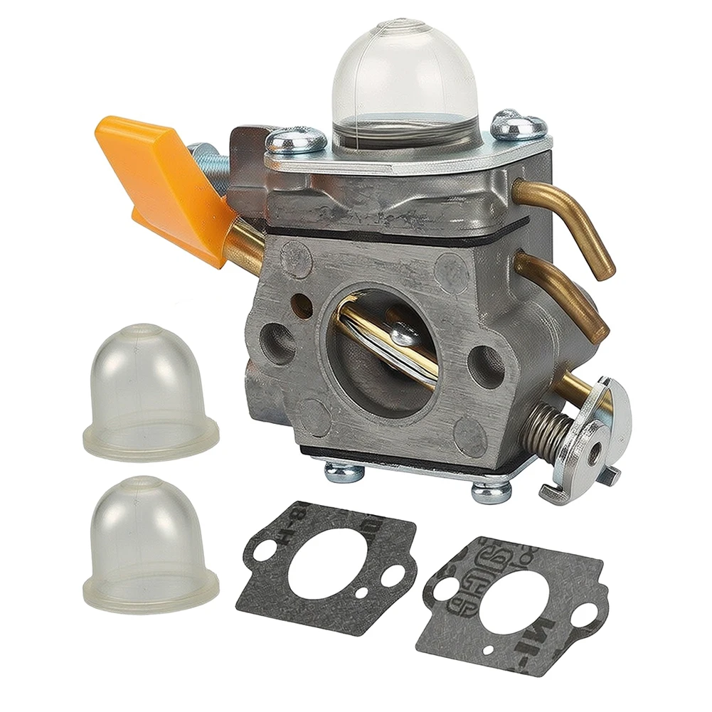 For Homelite Ryobi25cc 26cc 30cc Carburetor kit Blower Brushcutter Parts Assembly Gaskets for primer Bulbs 308054032