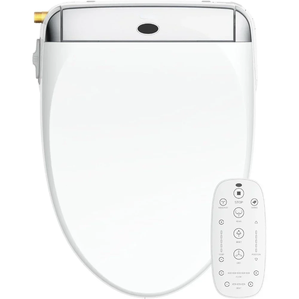 

Hot selling Smart Bidet Toilet Seat with Wireless Remote and Side Panel, Multiple Spray Modes, Adjustable Heated Seat