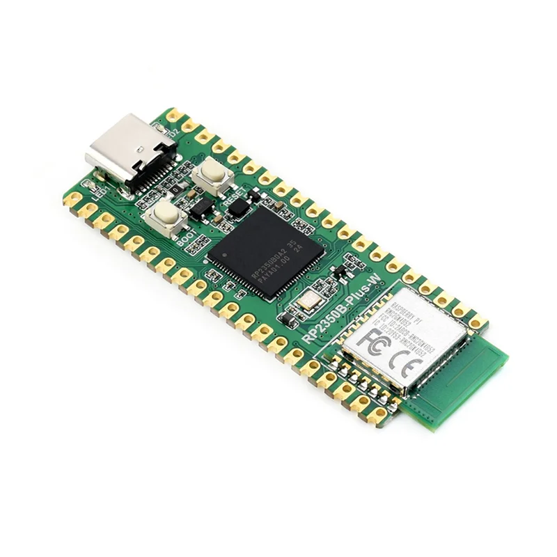 

APPLIA-Rpi RP2350B-Plus-W Макетная плата для Raspberry Pi со встроенным радиомодулем Wi-Fi 4 и Bluetooth 5, поддержка 2 для Raspb