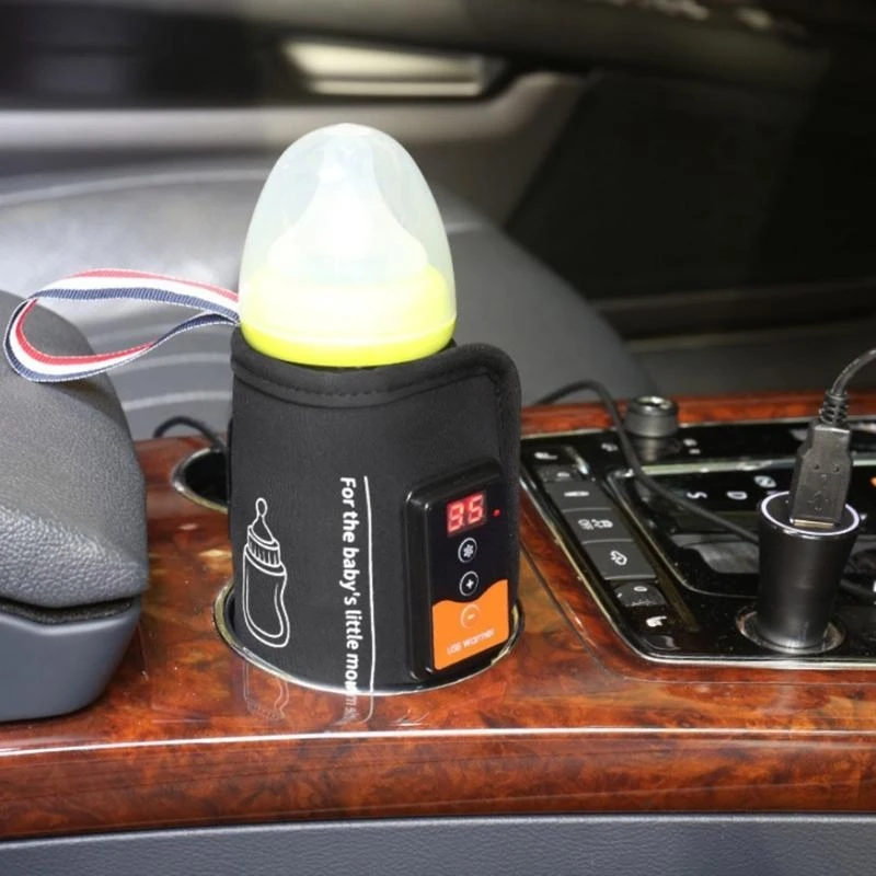J15U Travel Bottle Warmer Baby Bottle USB Baby Portable Bottle Warm Heater Travel Cup