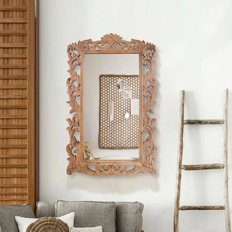 Wall-mounted Home Porch Fitting Mirror Stickers Wall-mounted Net Celebrity Photo Hanging Mirror Full-body Floor Mirror