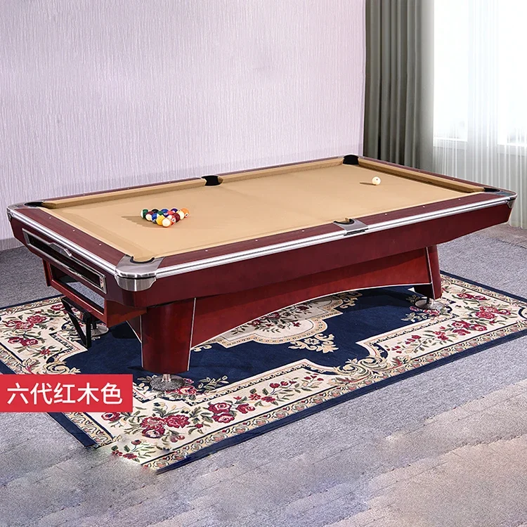 New English Style International Standard High Quality Pool Table Billiard Table