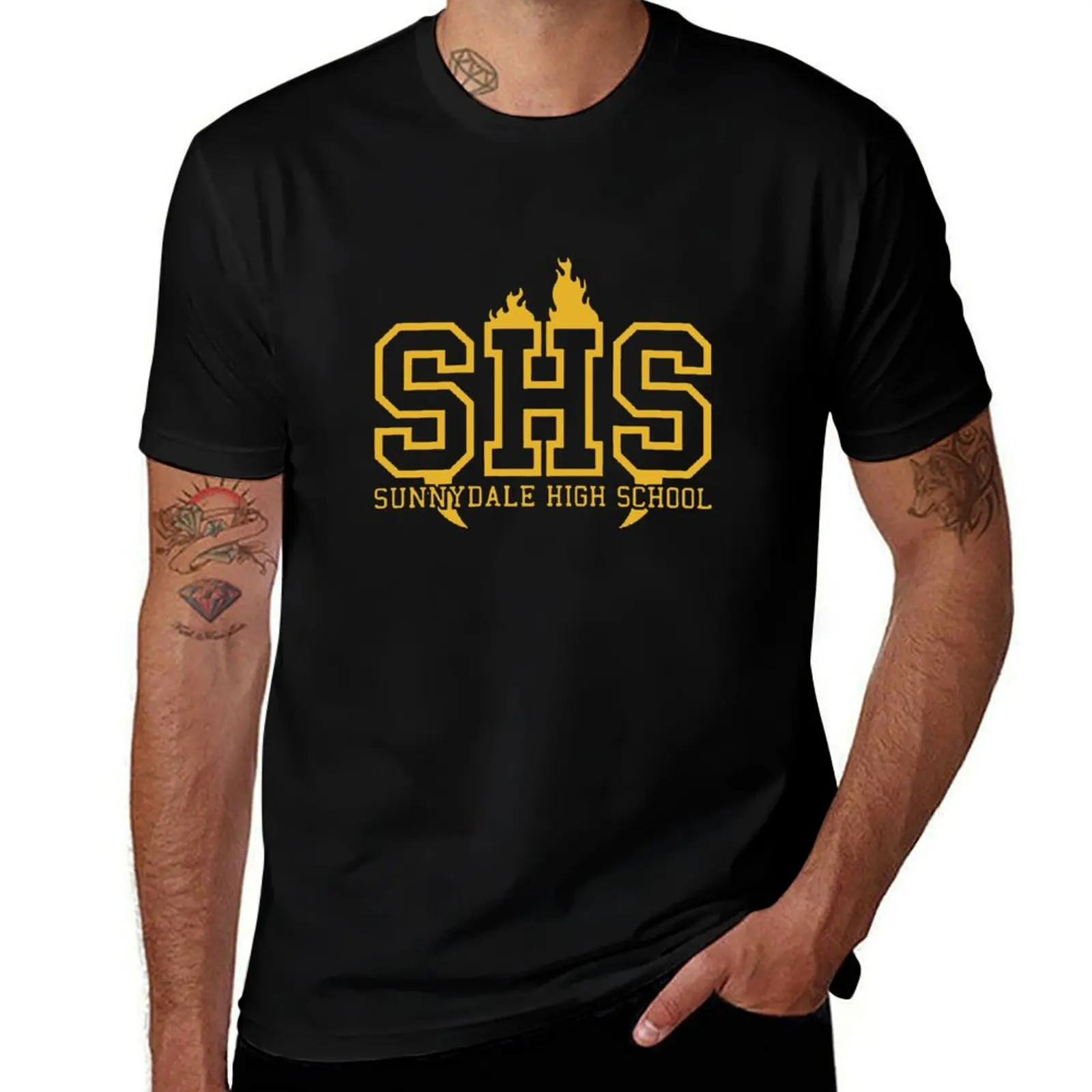 

Sunnydale High School T-Shirt Man t-shirt heavyweights graphics shirts graphic tees mens graphic t-shirts big and tall