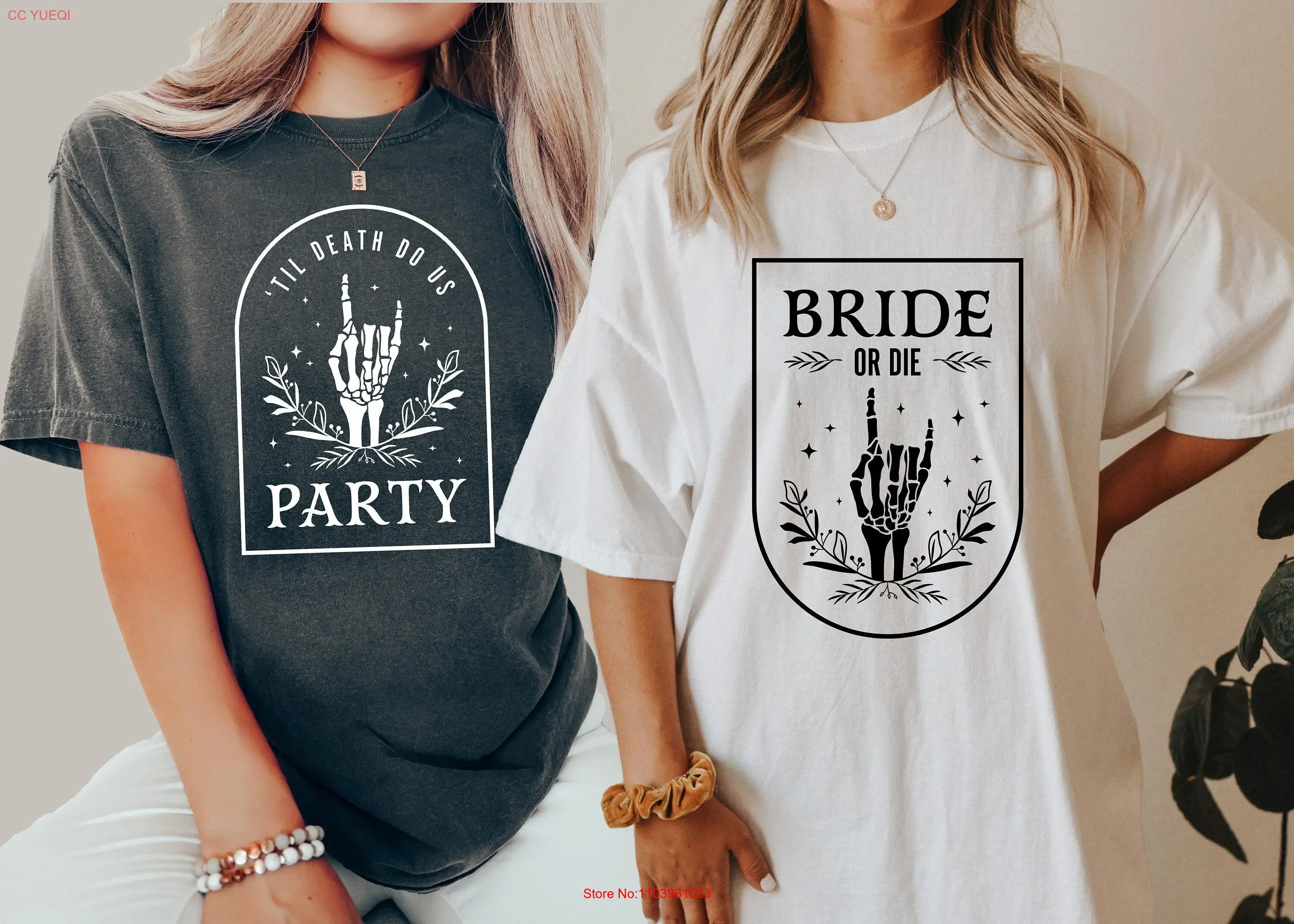 Comfort Colors T Shirt Bachelorette Party Bride or Die Till Death Do Us Retro Bridal Girls Trip long or short sleeves