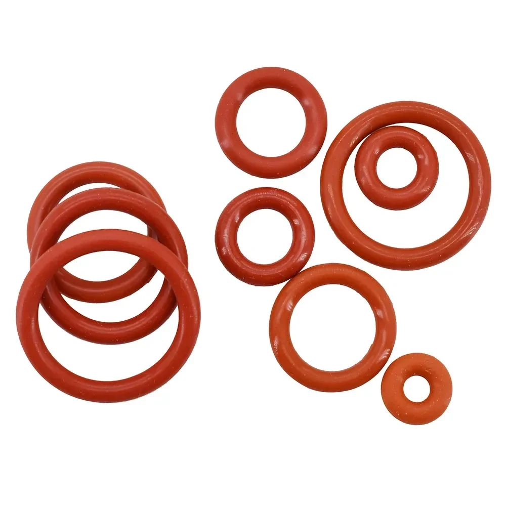 Imagem -04 - Silicone Vermelho O-ring Espessura Anilhas Junta Borracha Isolada Selagem à Prova Dágua Atacado Cs2 mm Od9 Mm13 mm Vmq