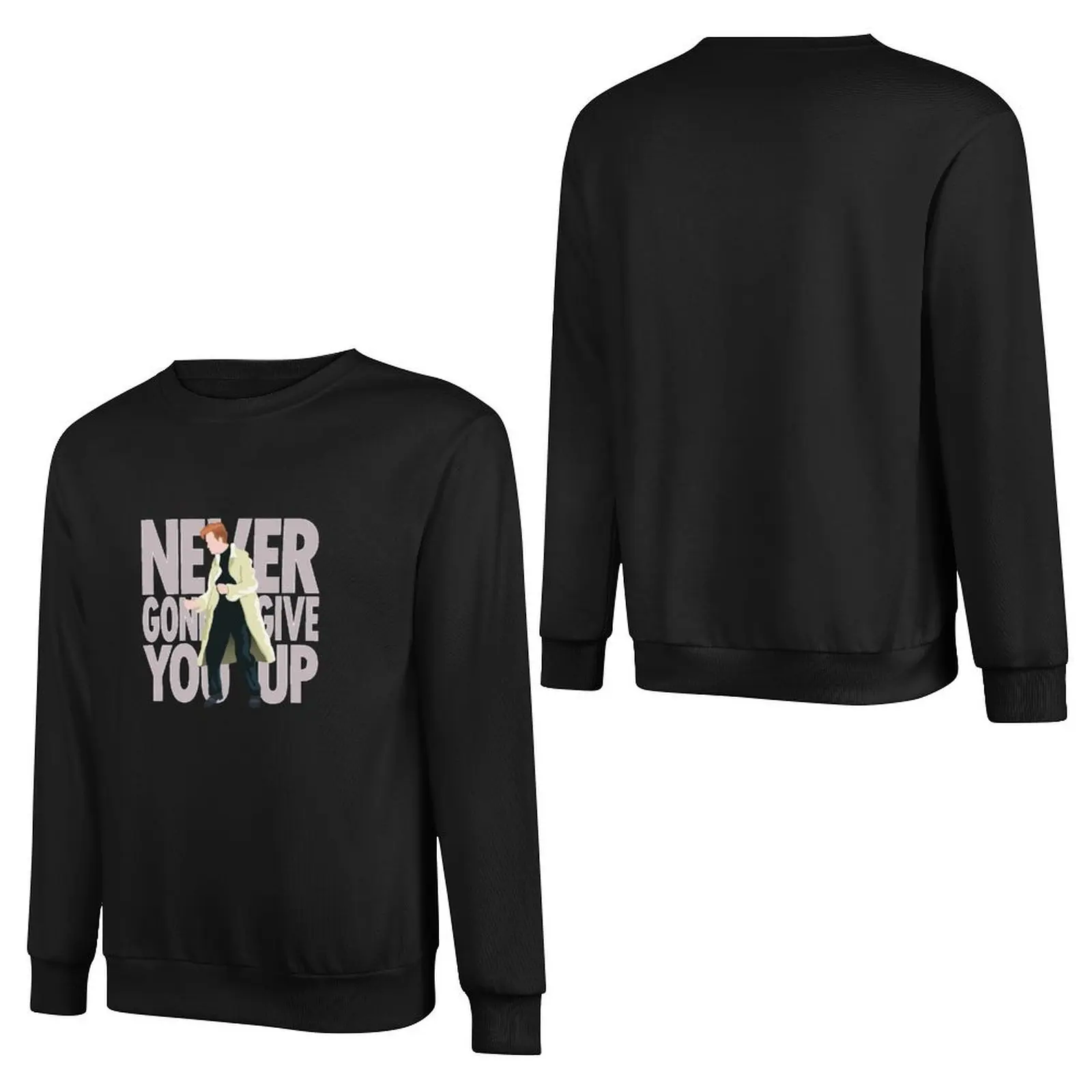 Rick - Never Gonna Give You Up Pullover Hoodie male clothes japanese style aesthetic sweatshirts