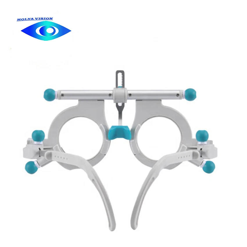 Best quality optics trial lens frame pd adjustable Ophthalmic metal trail frame Optometric frame