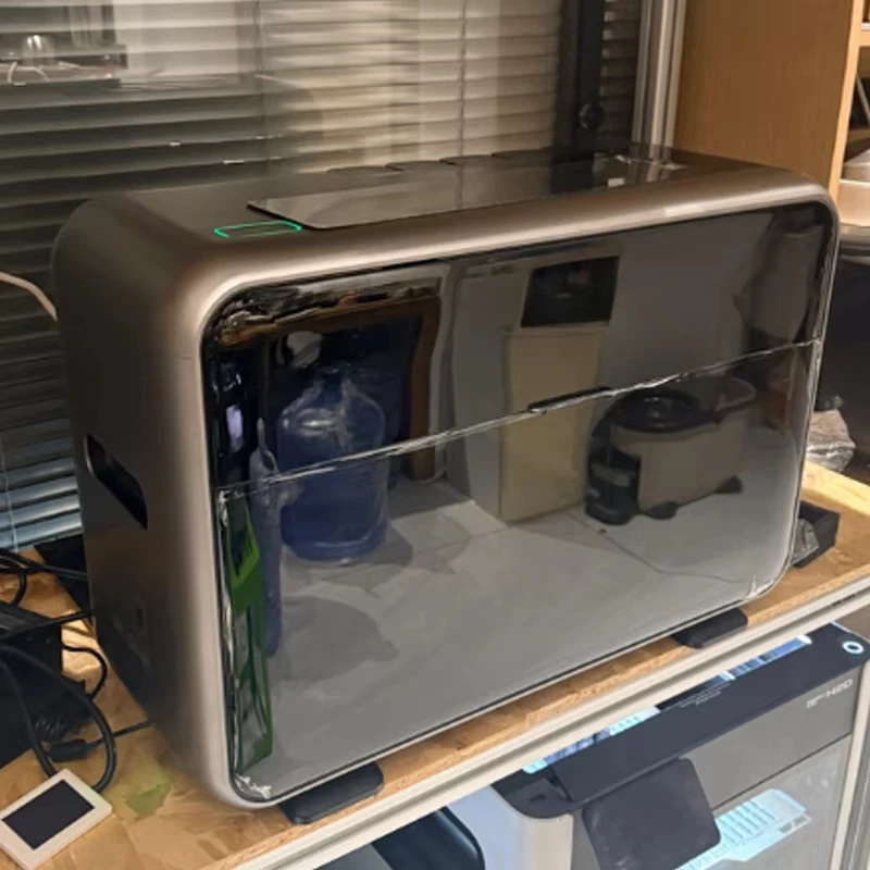 E1 3D Texture UV Printer, 1440DPI High Resolution Desktop UV Flatbed Printer for 300+ Materials