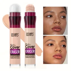 New Sponge Head Concealer for Dark Circles Freckles Acne Pigmentation and Blemishes Long Lasting Moisturizing Liquid Foundation