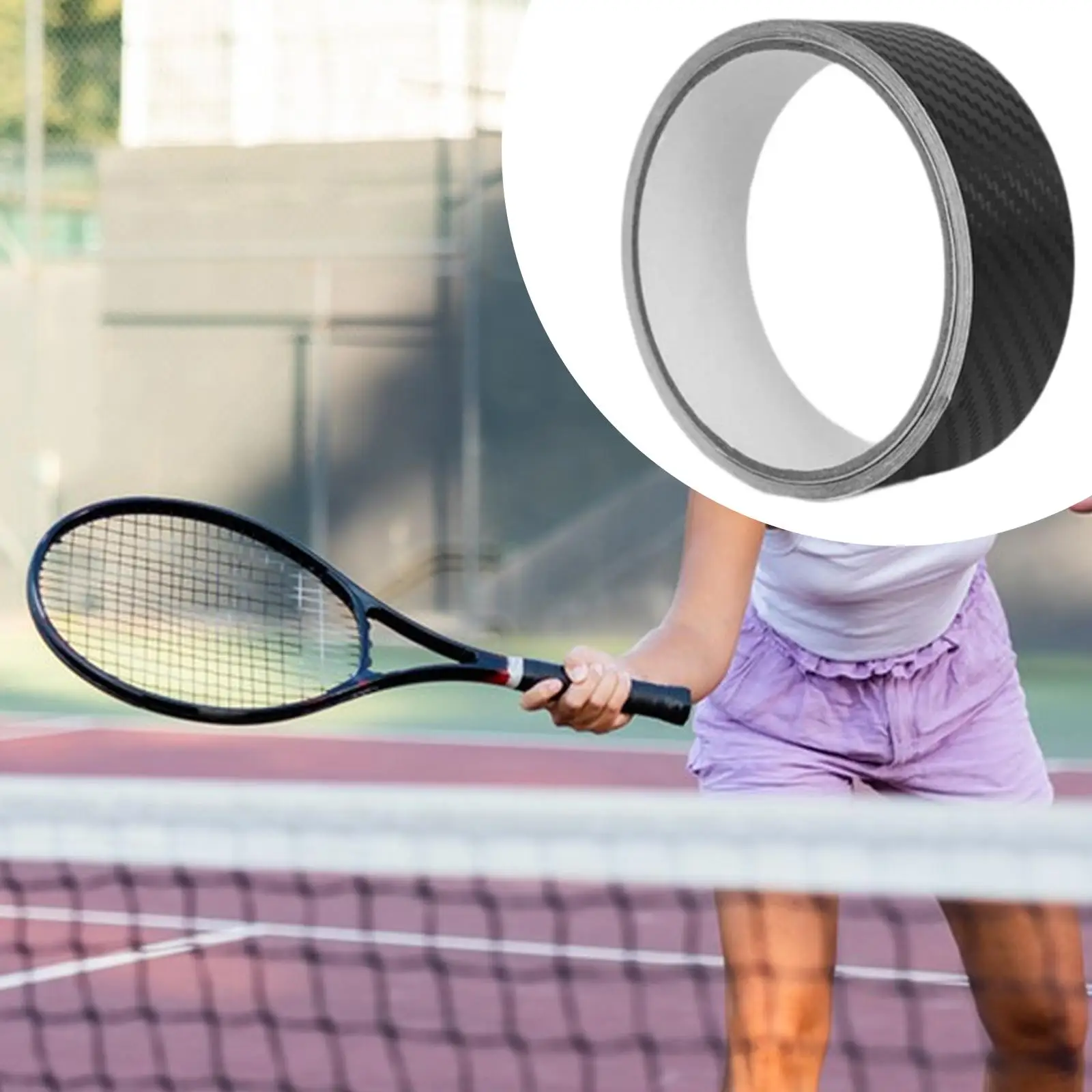 

Лента для кромок, защита для теннисной практики, подходит для защиты теннисных ракеток