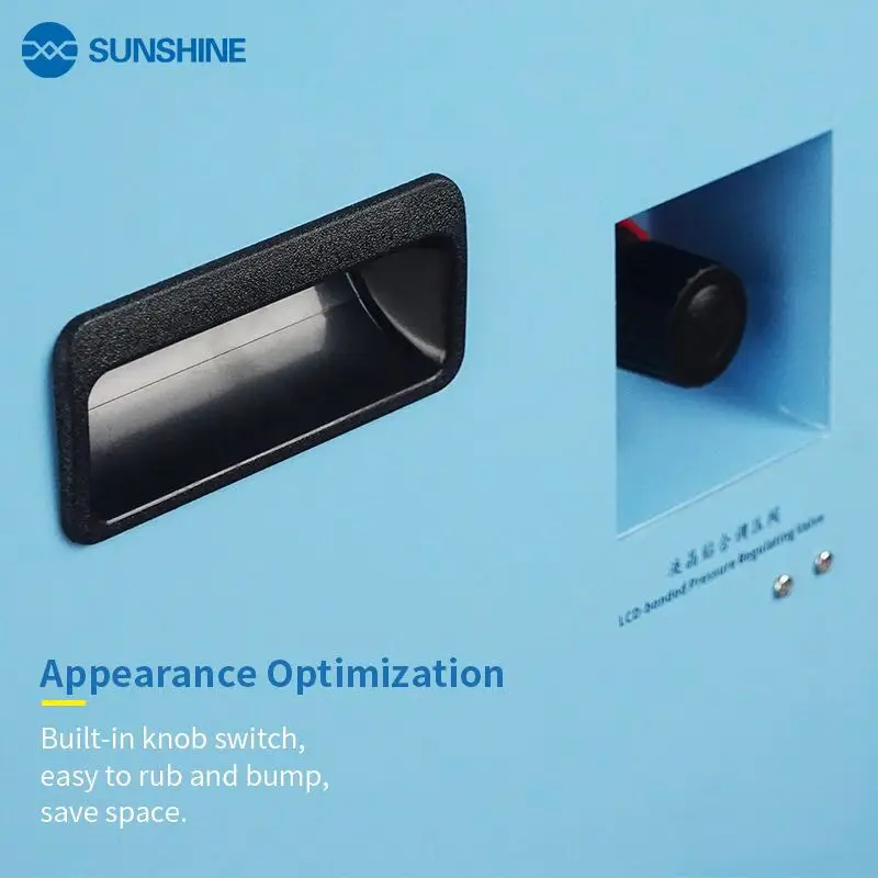 S-959E Rand LCD reparatur Integral Flugzeug Montage und Entschäumer Integral Maschine Eingebaute vakuumpumpe FÜR samsung S7/S8/ s8 +/S9/S9 +