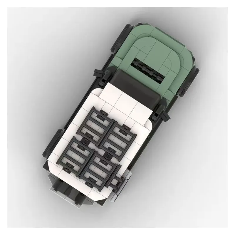 Uitverkoop! 455-delige bouwstenen met kleine deeltjes om een auto te monteren. Een verzamelvoertuig speelgoedmodel, perfect als een D