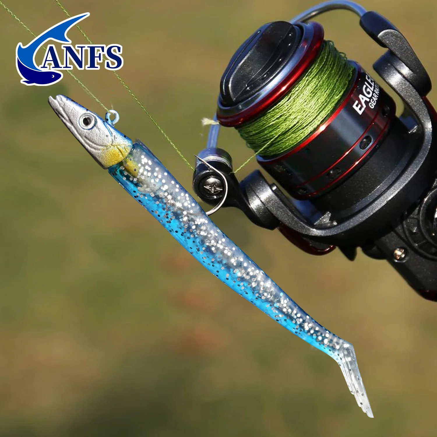 5-Piece Soft Fishing Lure Kit 5