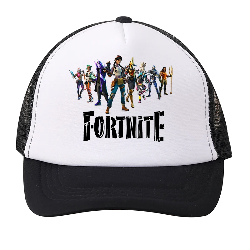 قبعات بيسبول Game Fortnite للفتيات والأولاد، قبعات كرتونية ليلية للأطفال والكبار قابلة للتعديل، قبعات شبكية صيفية مطبوعة هدية