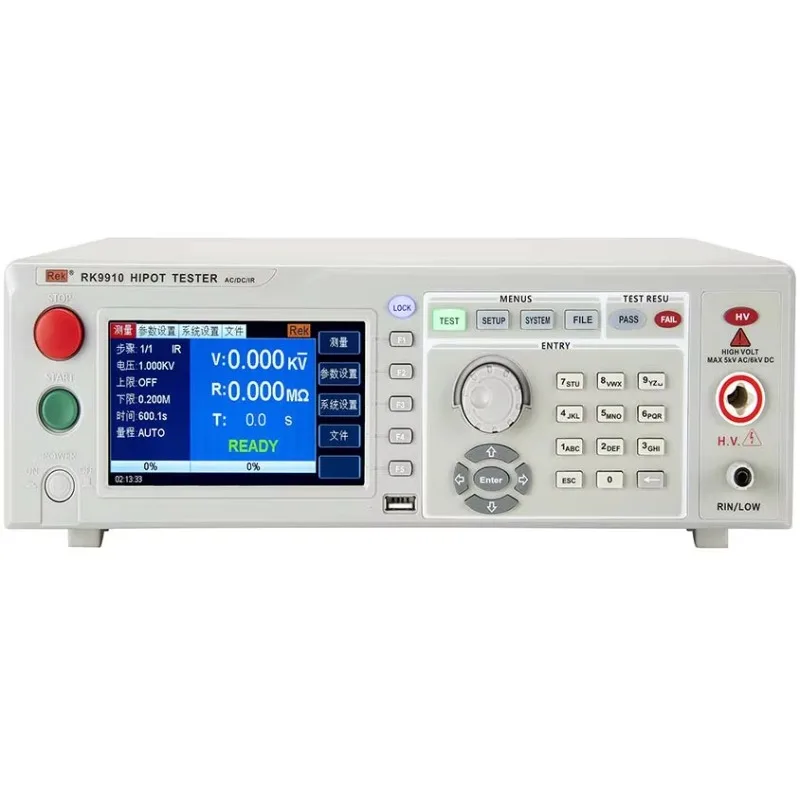 Nick 2026 RK9910 AC 5KV DC 6KV USB Interface Programmable AC/DC Withstand Voltage Insulation Tester hi-pot tester