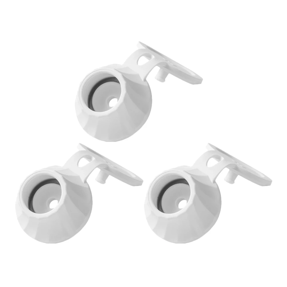 

3pcs Leak-Proof Replacement Emptying Bottle Cap Shower Gel Shampoo Dispenser Jar Lid Cover For Bathroom Kitchen Condiment