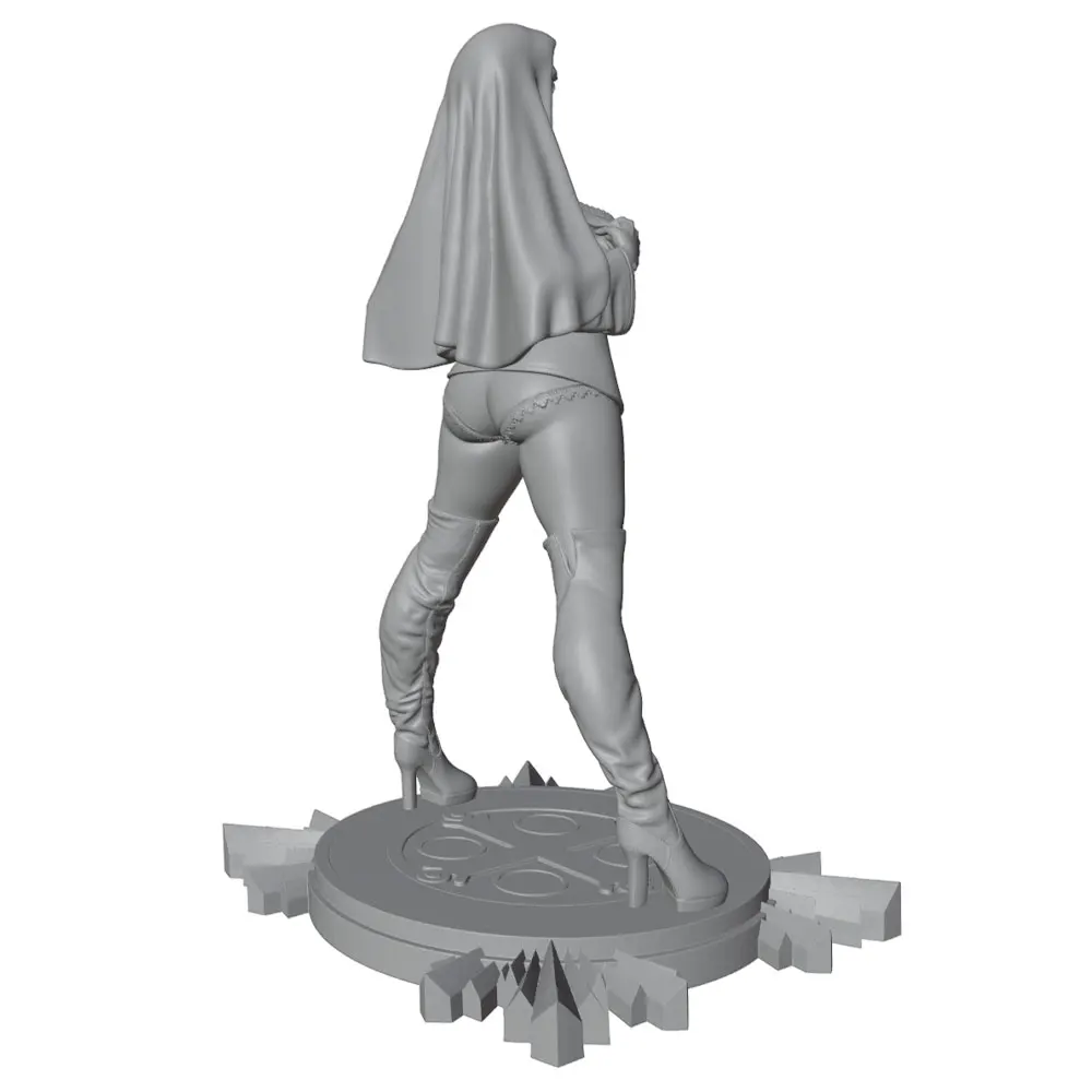 Figura de resina 1/24 sin pintar para juegos de rol y coleccionismo - imagen 3