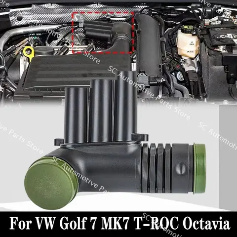04E 129 651 For VW Golf 7 MK7 T-ROC Octavia EA211 Engine 1.4TSI Turbocharged Intake Pipe Air Filter Intake Pipe