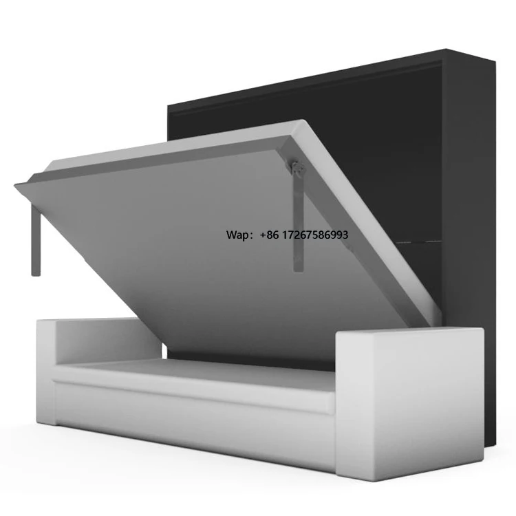 Electric electric horizontal Murphy bed mechanism folding wall installation wall bed frame with sofa hardware accessories
