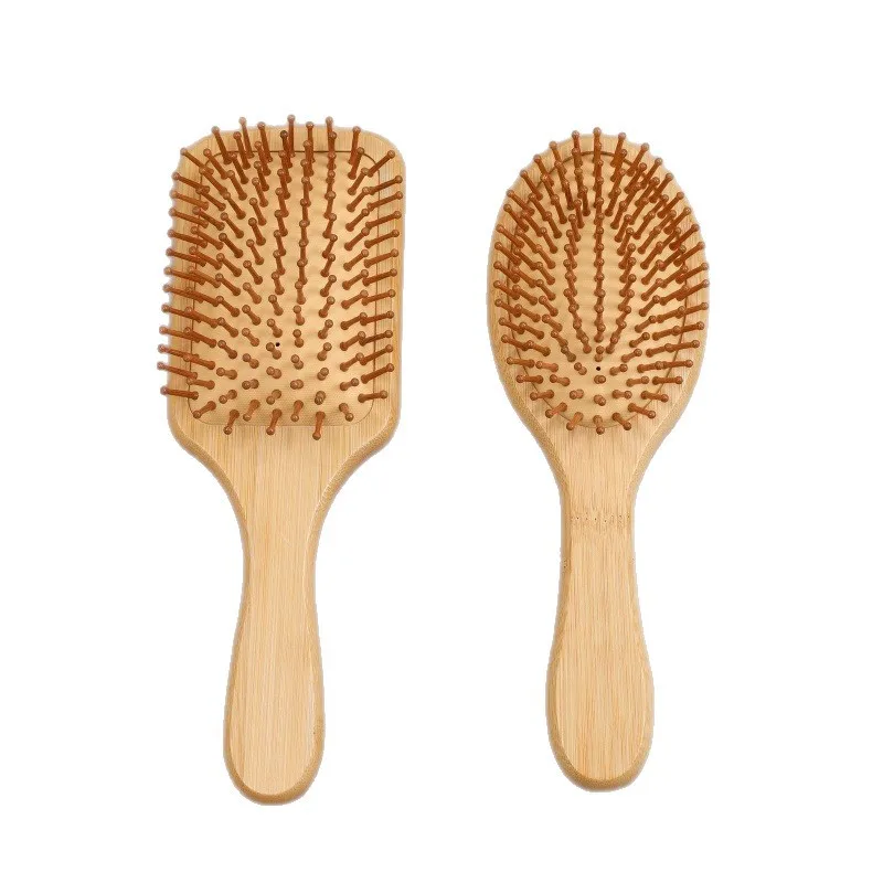 1PC Adult Wooden Massage Comb Airbag Fluffy Scalp Meridian Bamboo Cushion Comb for Women Home Use
