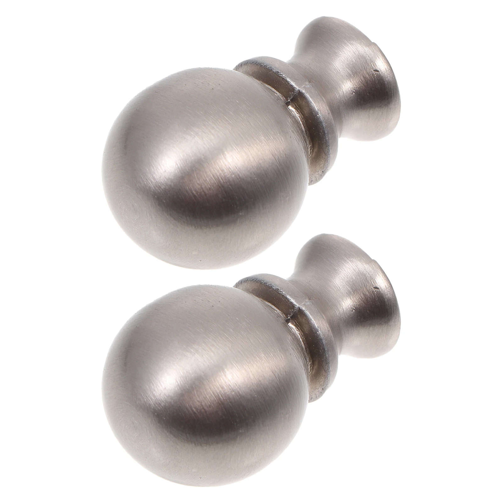 

2pcs Alloy Decorative Heads for Table Lamps Floor Lamps Silver Lamp Decoration Durable Easy Lamp Finial Install
