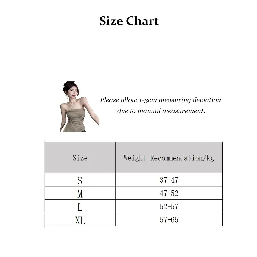 Strapless Bandeau Tube Top Casual Side Slit Hem Asymmetrical Sleeveless Vest Sexy Bandeau Top Summer