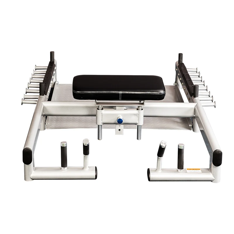 

Commercial Gym Metal Hip Thrust Machine Plate Loaded Glute Training Trainer
