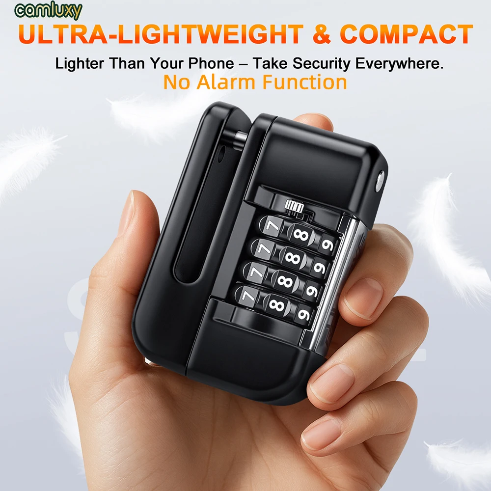 

Camluxy мотоциклетный дисковый тормоз, кодовый замок, безопасность, мото колесо, дисковый замок, водонепроницаемый мотоциклетный парольный противоугонный замок