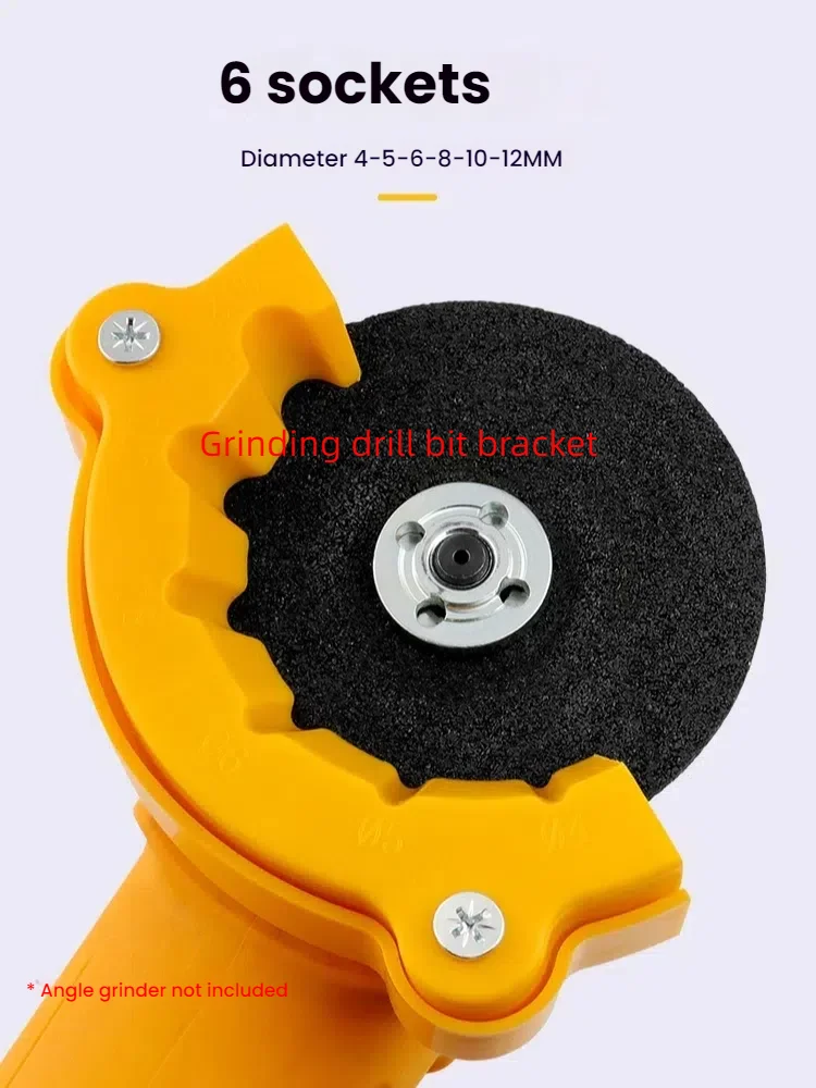 4-12mm Portable Bit Grinding Sharpener Multipurpose Drill Polishing Tool Household Angle Grinder Grinding assistant Tools