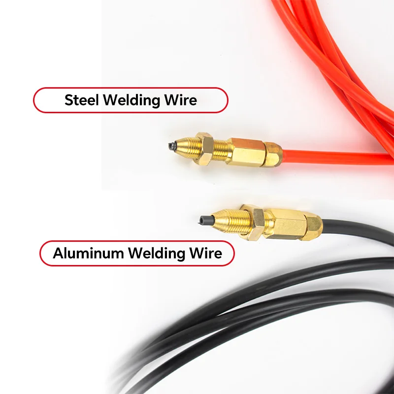 سوب كيلين سلك لحام بالليزر أنبوب التغذية 3m 5m U V سلك تغذية لفات دليل سلك فوهة 0.8 1.0 1.2 1.6 سلك المغذية الملحقات