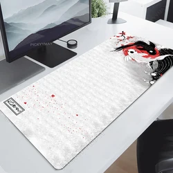 Gaming Mouse Pads Koi Japanese Fish Table Mat Computer Mousepad Company Big Desk Pad 100x50cm Large Gamer Mousepads Mouse Mat