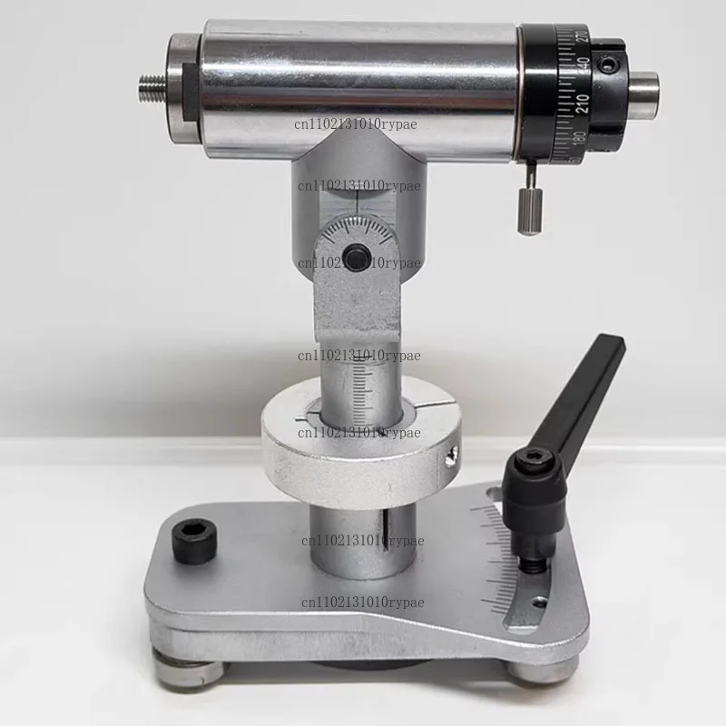 Precision angle grinding and circular brushing for watch case backs - Watch Repair Tool Turret Holder
