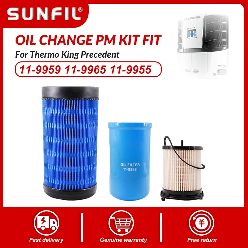 

11-9959 11-9965 11-9955 Oil Change PM Kit Fit for Thermo King Precedent S600 C600 S700