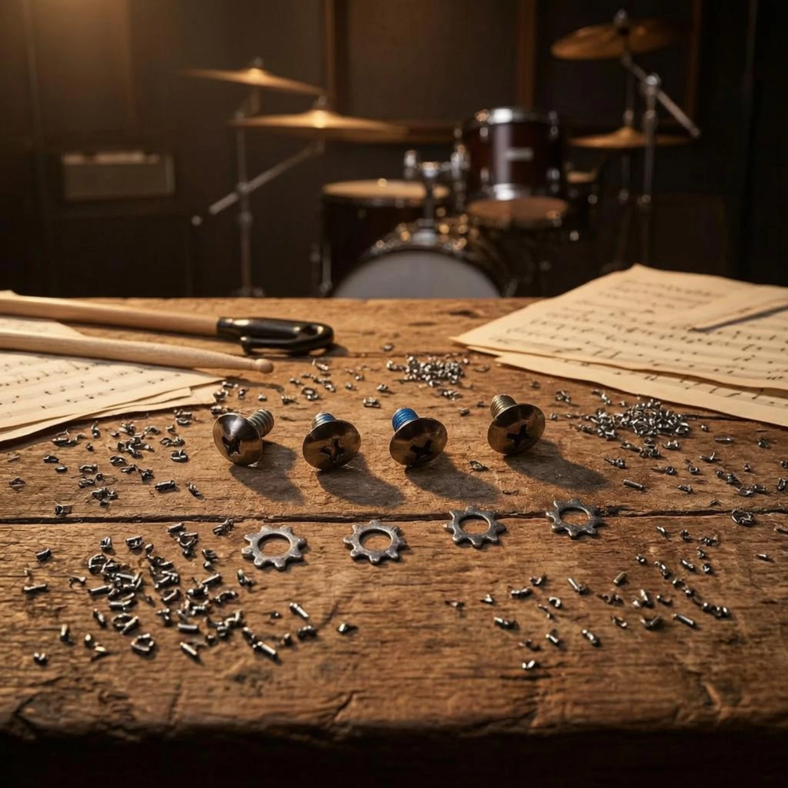Bass Drum Linkage Connector Threaded Bass Drum Pedal Connector Music Gear Universal Fit Effortless Rotation